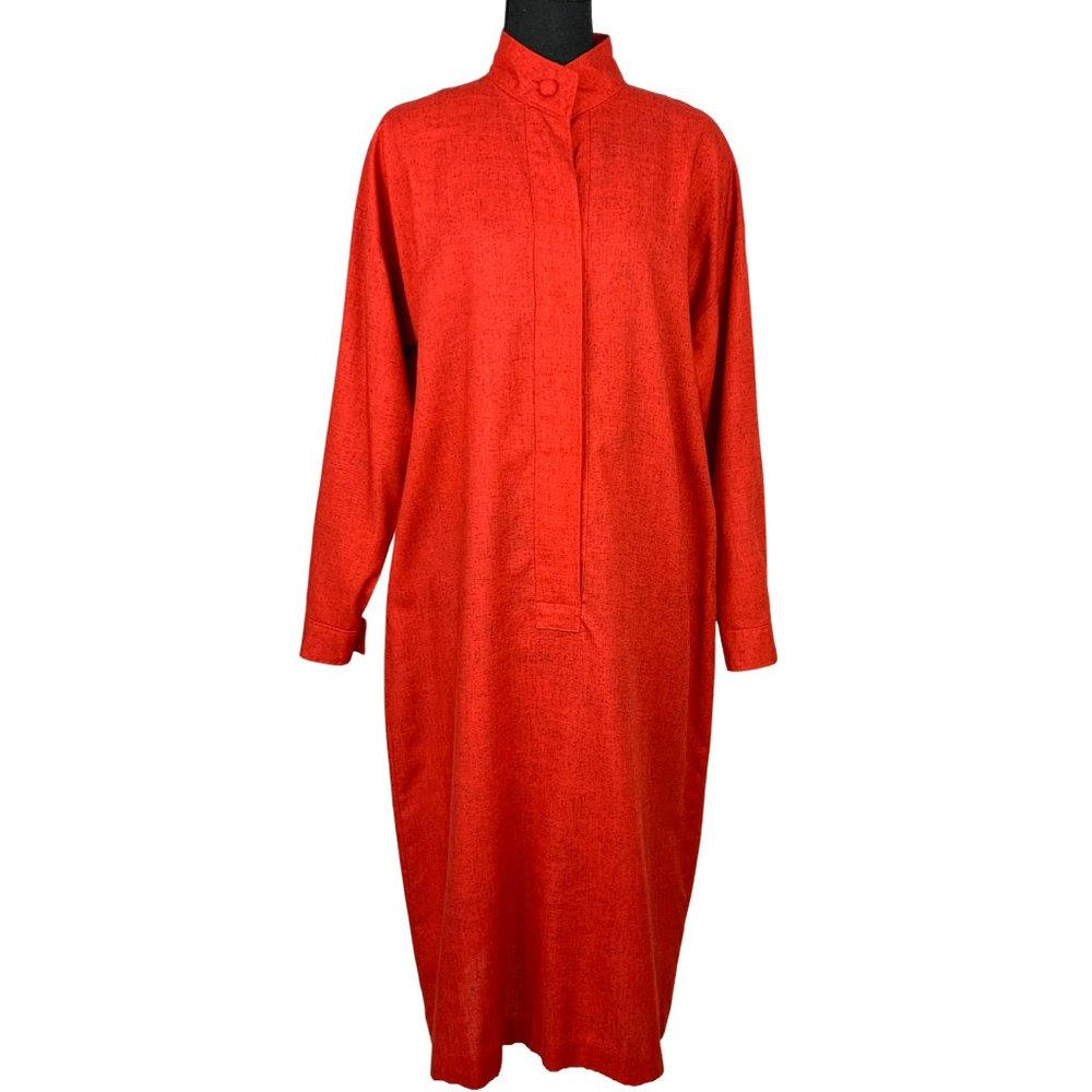 VINTAGE 60s-70s Mod Midi Tunic Dress